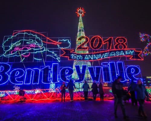 Bentleyville Tour of LIghts Display