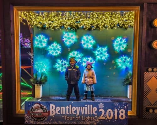 Photo Op Stations at Bentleyville