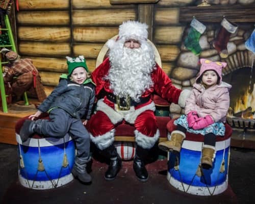 Santa Claus at Bentleyville