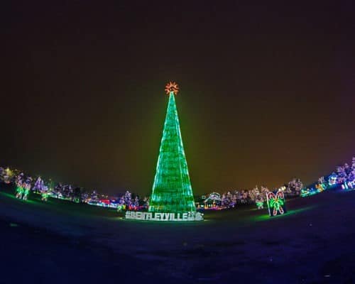 The Bentleyville Tour of Lights Tree