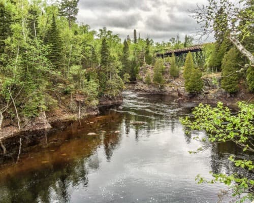 Baptism River at Tettegouche State Park