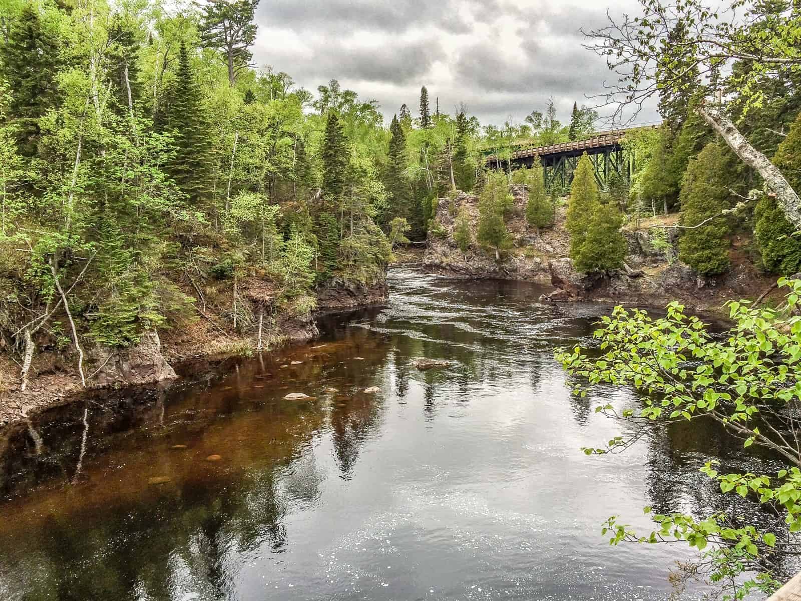 Baptism River at Tettegouche State Park