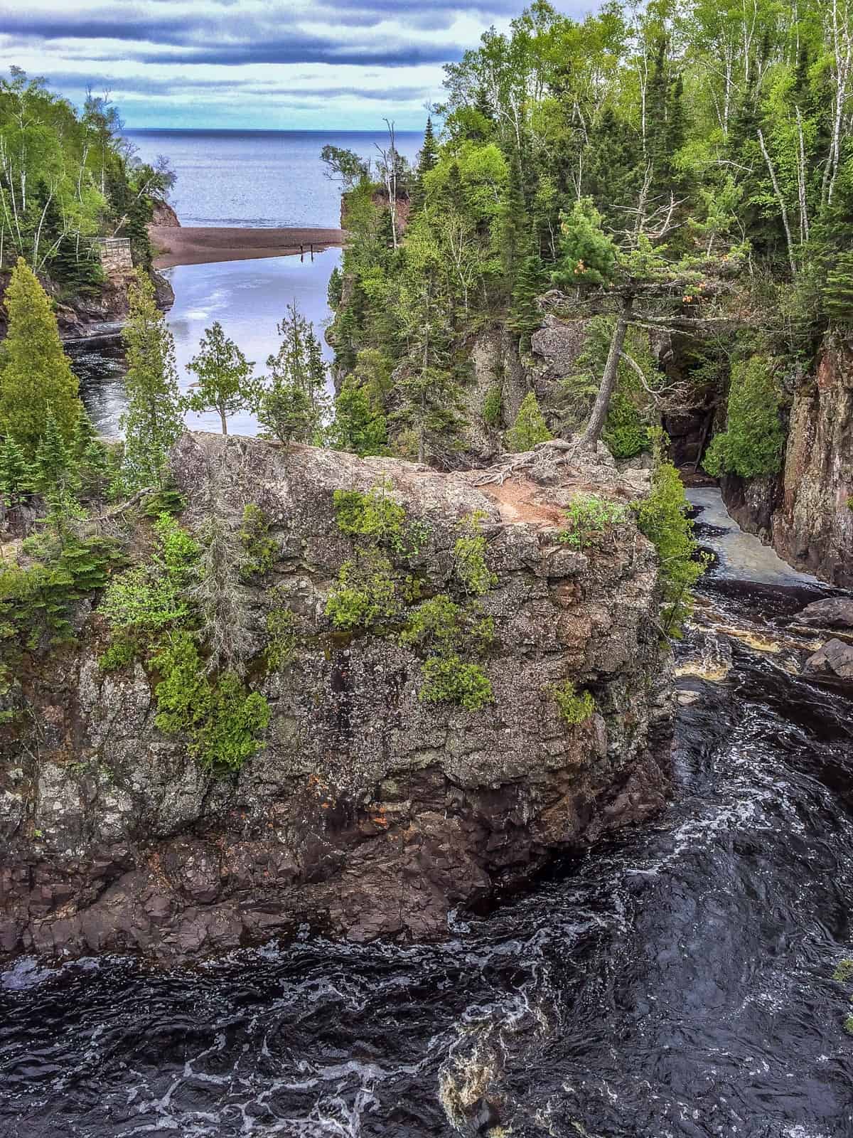 Baptism River at Tettegouche State Park