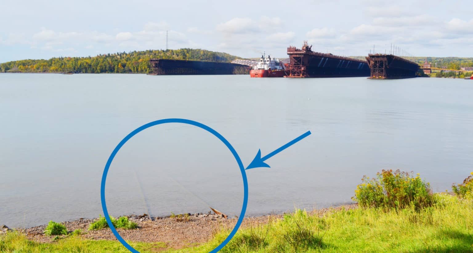 Agate Bay Railroad Tracks Exploring the North Shore Visitor's Guide