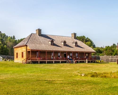 Main Hall at the Grand Portage National Monument