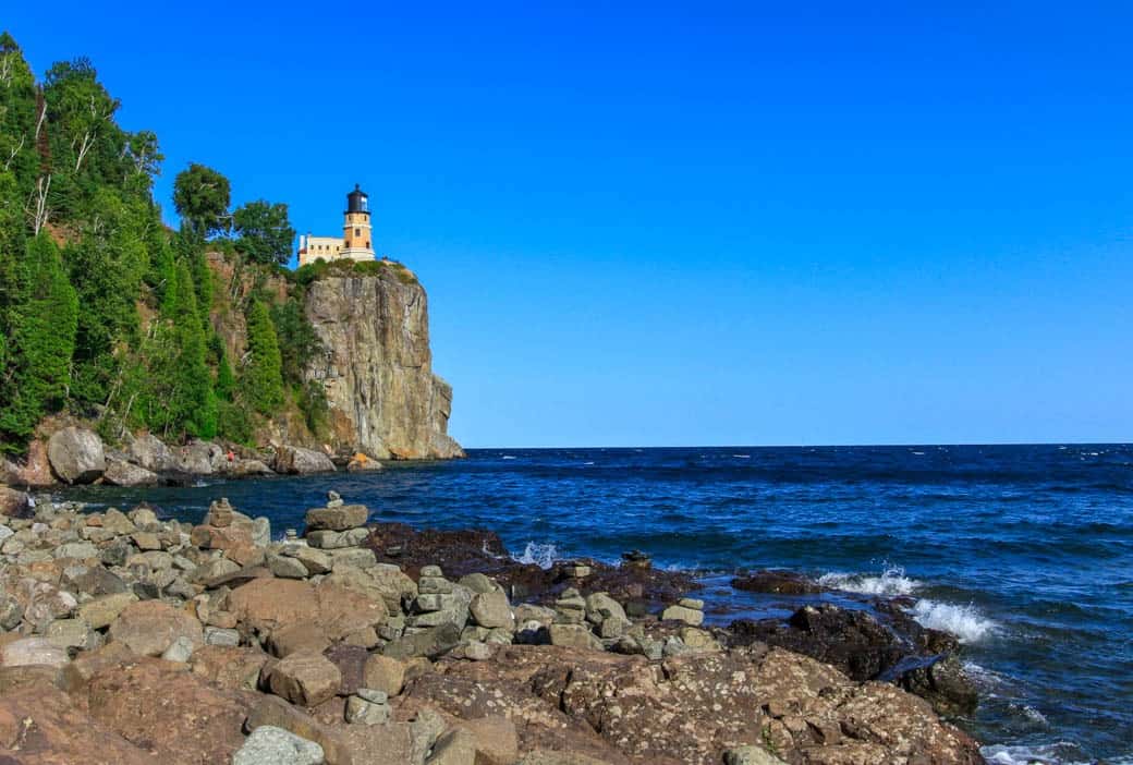 Split Rock Lighthouse in Summer