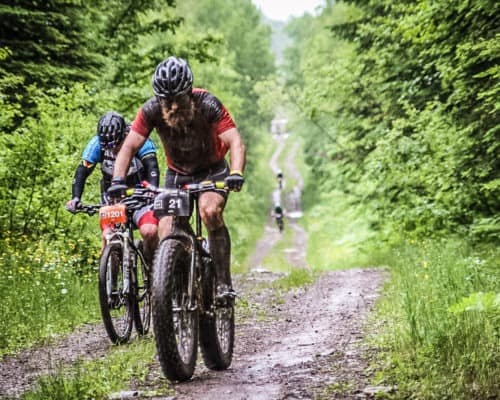 Fat Bike Racers in the Lutsen 99er