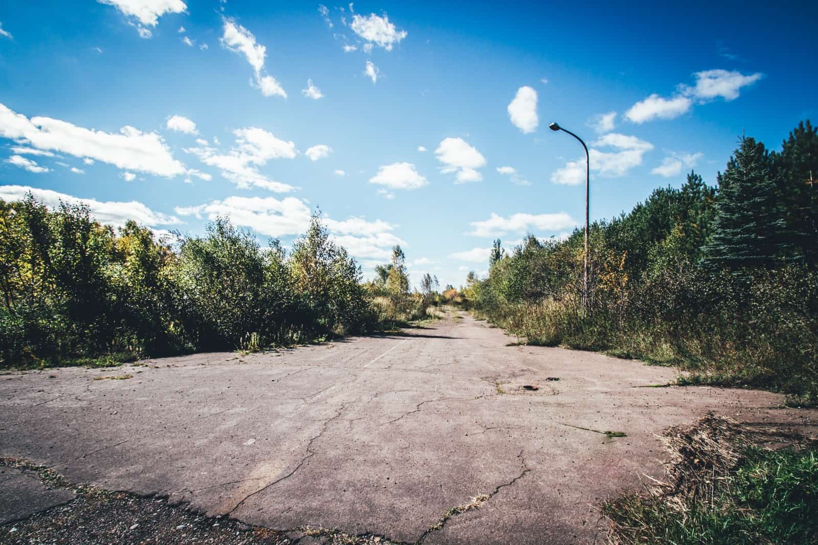 Taconite Harbor Ghost Town Streetlight