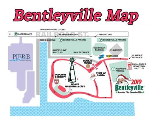 2019 Bentleyville Map