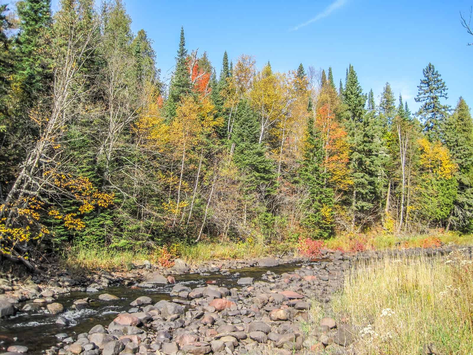 Cascade River State Park in Fall