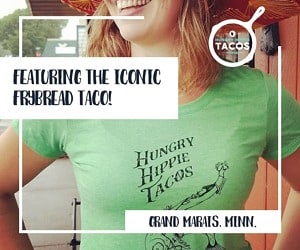 Hungry Hippie Tacos Medium Rectangle Ad