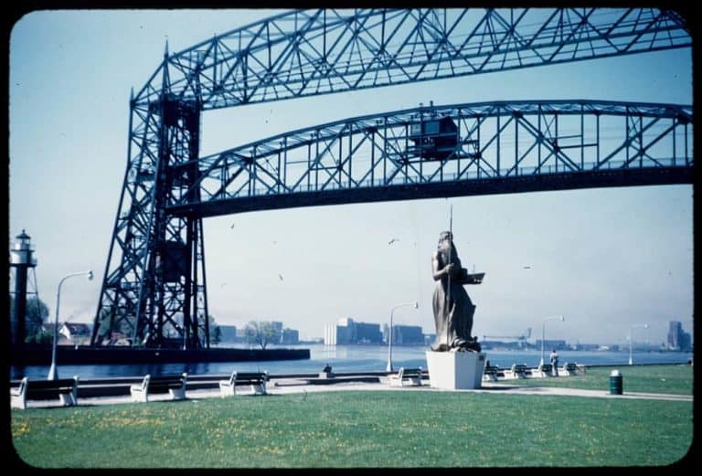 Under the Aerial Lift Bridge