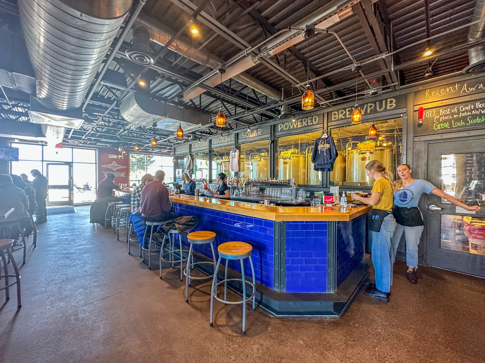 Bar at Canal Park Brewing