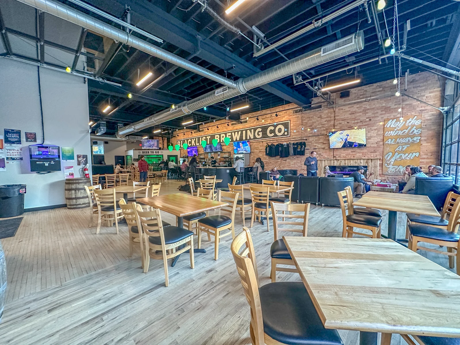 Dining Room at Blacklist Brewing